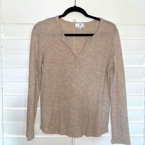 socialite beige comfy long sleeve